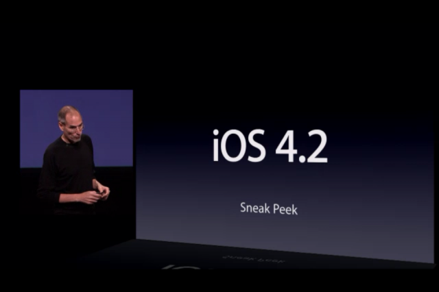 Nueva aplicación iOS 4.2