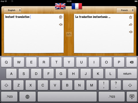 iPad aplicaciones itranslate