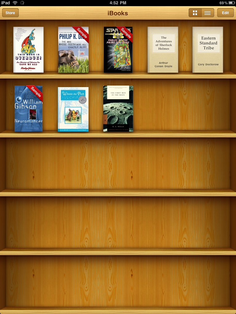 ipad-ibooks-library
